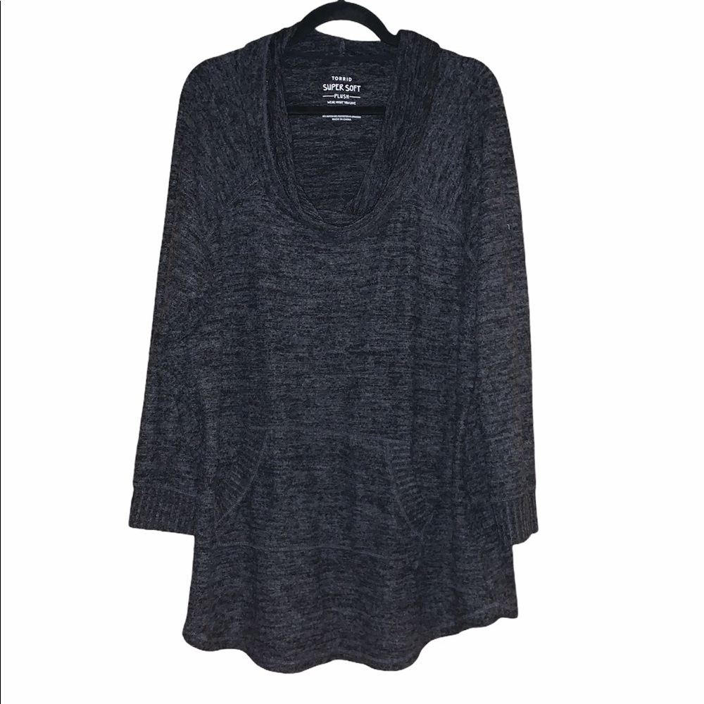 Torrid sz 2 cowl neck sweater